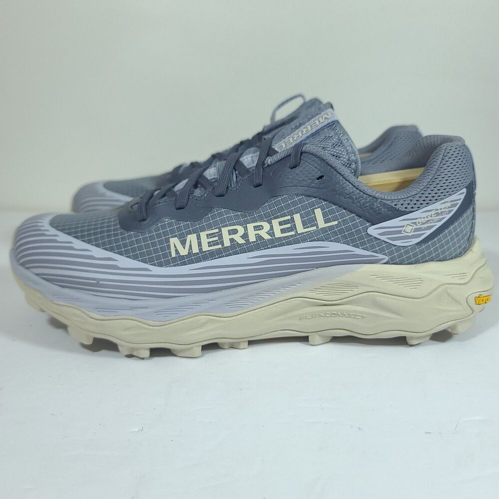Merrell Agility Peak 6 GORE-TEX Womens Sz 10 Trail Running Shoes Grey Waterproof - Picture 7 of 16